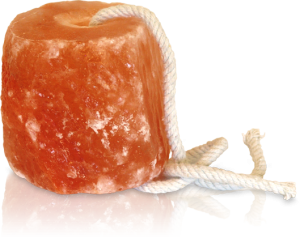 Himalayan Rock Salt Lick with Rope 2kg approx