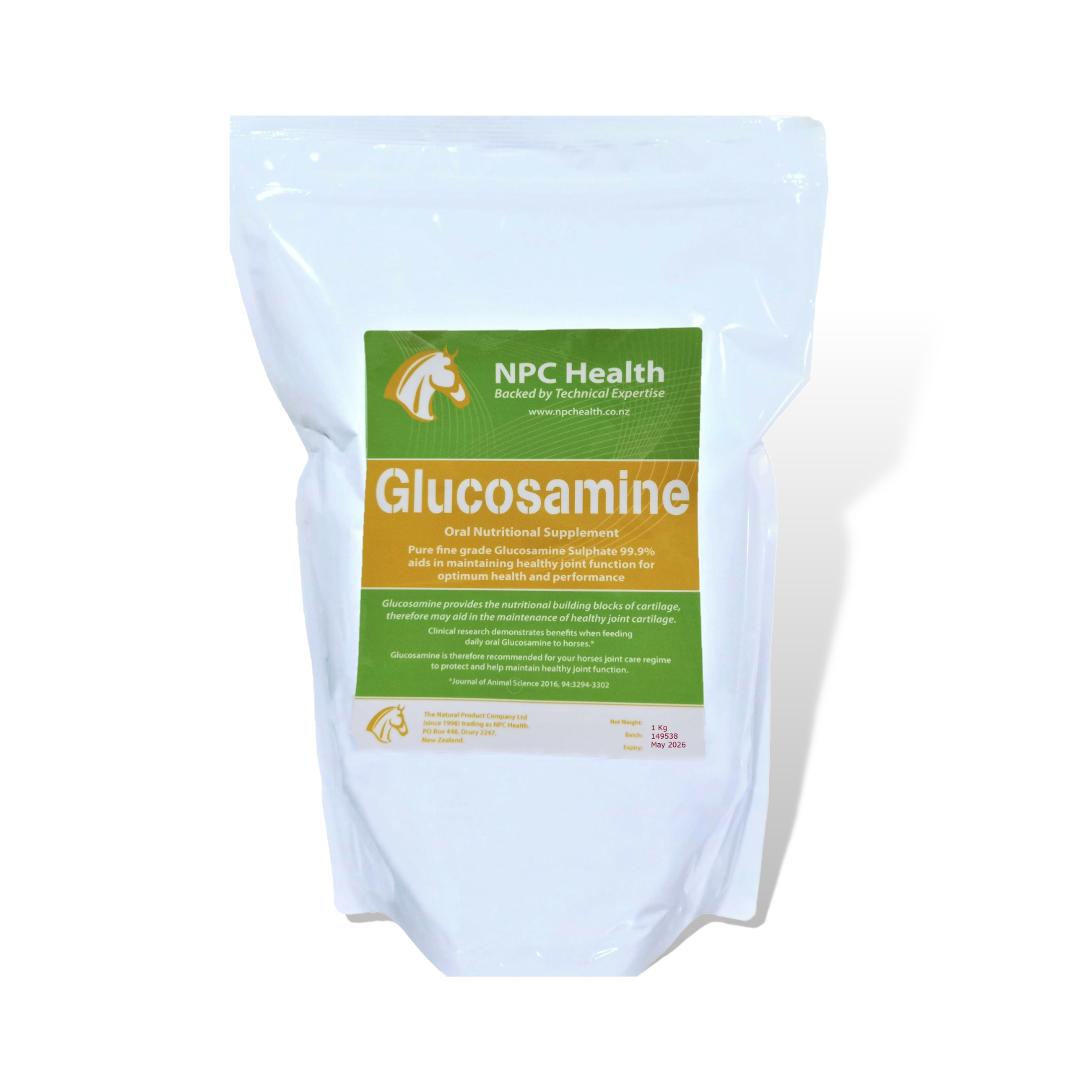 Glucosamine (Sulfate) 1kg FEED CENTRAL