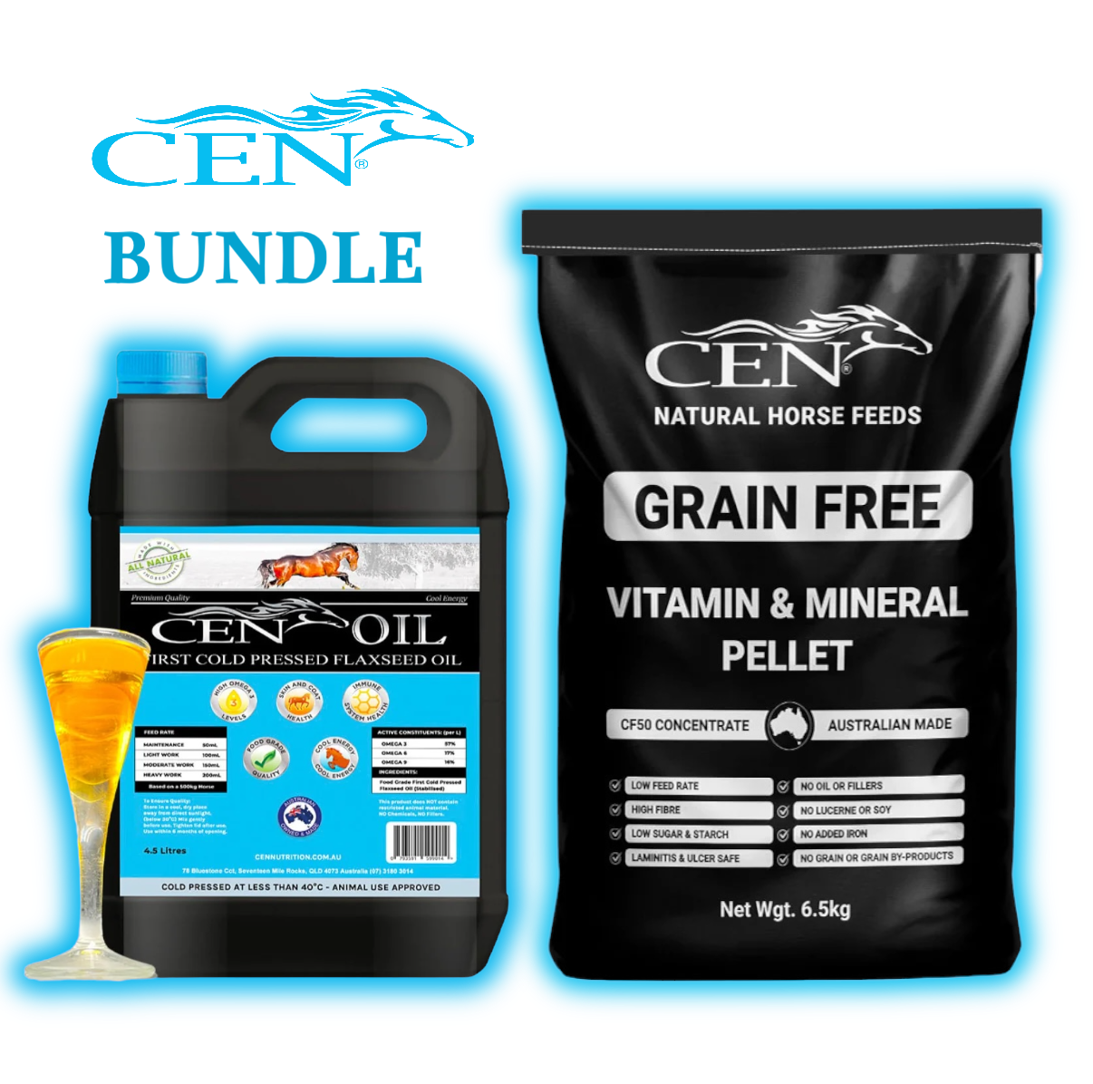 CEN BUNDLE - 6.5kg CEN CF50 + 4.5L CEN Oil