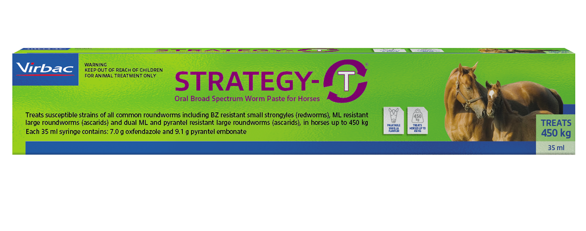 Strategy-T® Broad Spectrum Horse Wormer 15 syringes per box