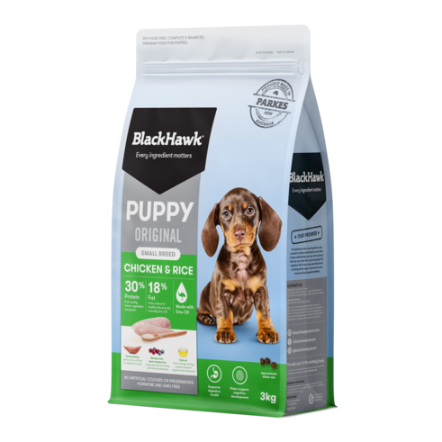 Puppy Food for Small Breeds – Original Chicken & Rice 3kg