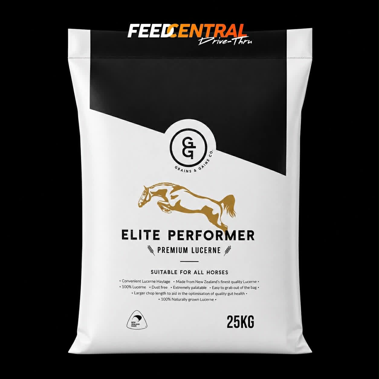 Elite Performer 25kg Wrapped Lucerne – FEED CENTRAL